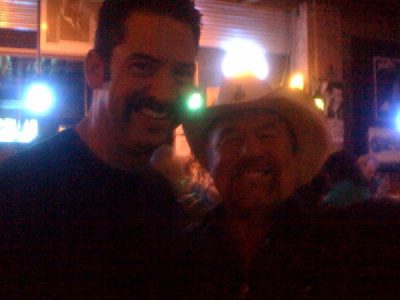 Me and Johnny Lee at Antones